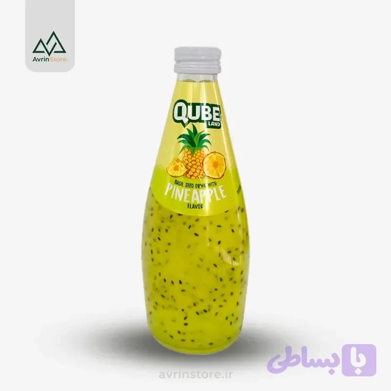 تخم شربت اناناس QUBE