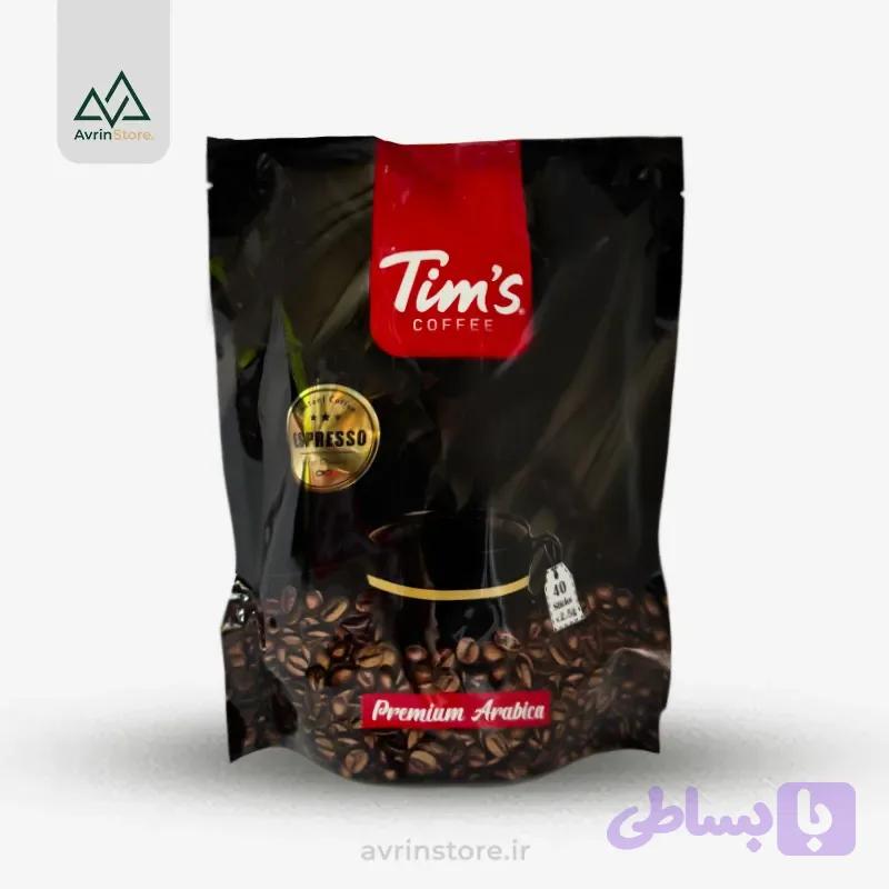 اسپرسو فوری 40 عددی Tims