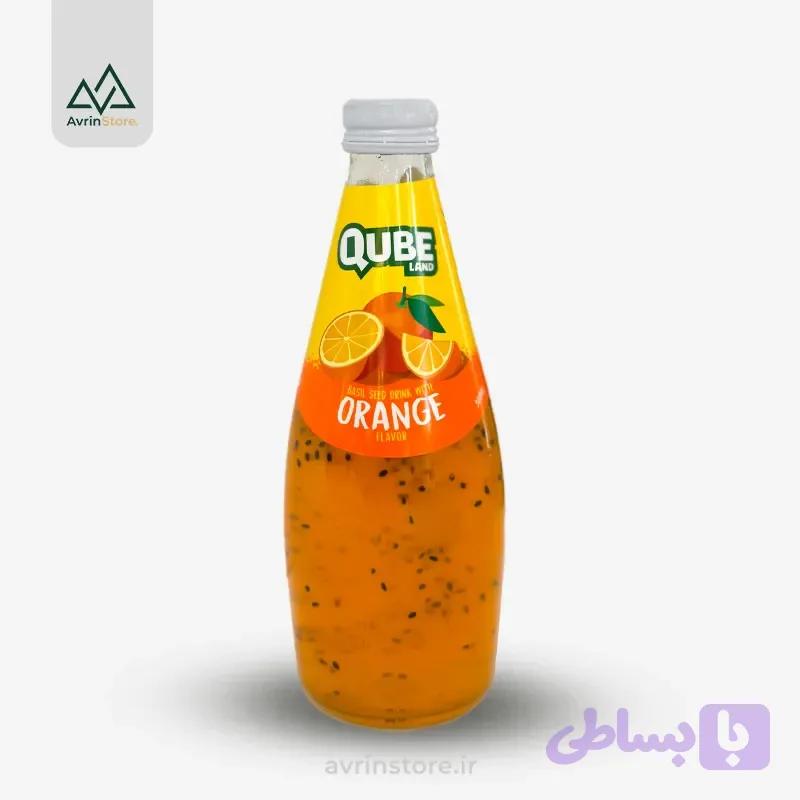 تخم شربت پرتغال QUBE