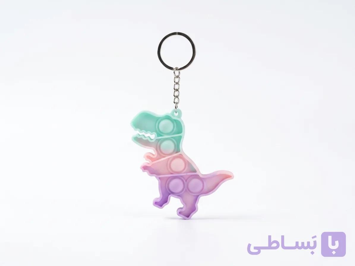 جاکلیدی فانتزی سیلیکونی طرح فیجت کد01
