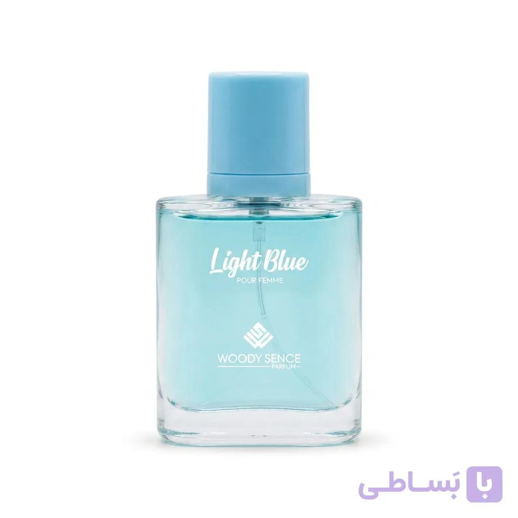 عطر جیبی زنانه وودی سنس رایحه لایت بلو حجم 30 میلی لیتر