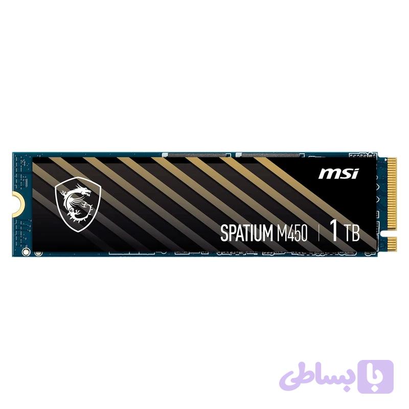 اس اس دی اینترنال PCIe Gen4 x4 ام اس آی مدل SPATIUM M450 ظرفیت 1 ترابایت