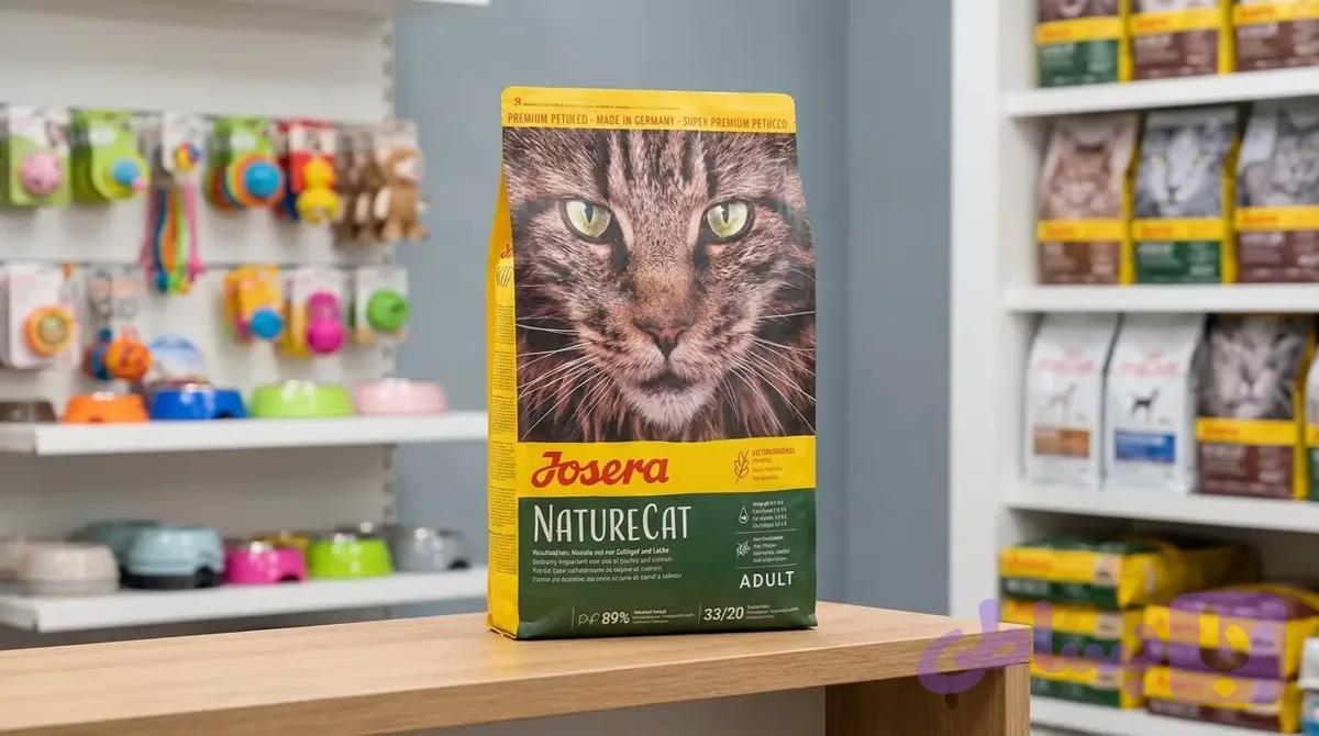 غذای خشک گربه جوسرا نیچر کت مناسب سلامت مجاری ادراری Josera NatureCat وزن 10 کیلوگرم