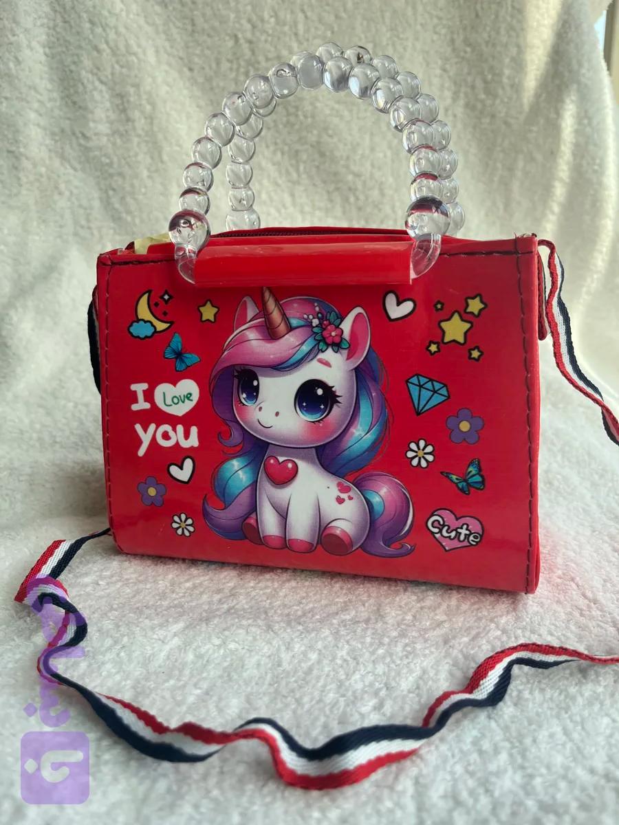 کیف دستی بچگانه مدل Unicorn