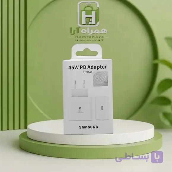 شارژر سامسونگ 45 وات سه پین اصل TA845 — تصویر 1