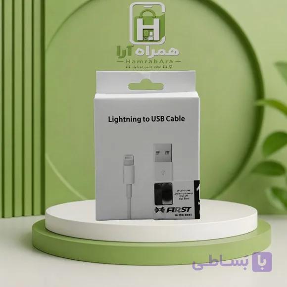 کابل شارژ اورجینال آیفون 6 تا آیفون ایکس طول 1 متر