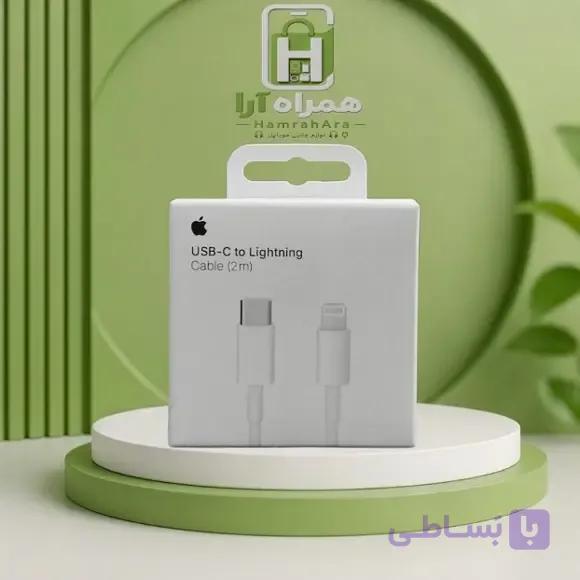 کابل شارژر اپل تایپ سی به لایتنینگ اصل طول 1متر PD20w