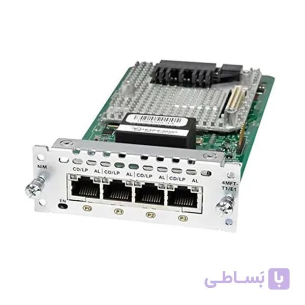 ماژول شبکه سیسکو Cisco NIM-4MFT-T1/E1