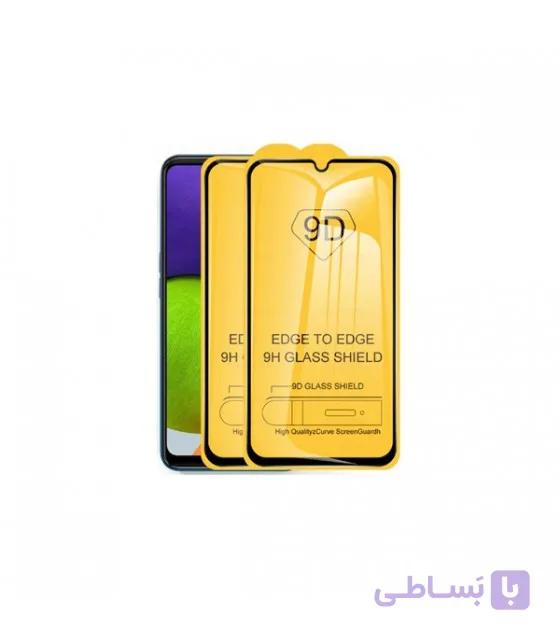 محافظ صفحه نمایش گوشی سامسونگ Full Glass 9D Screen Protector Galaxy A22 4G