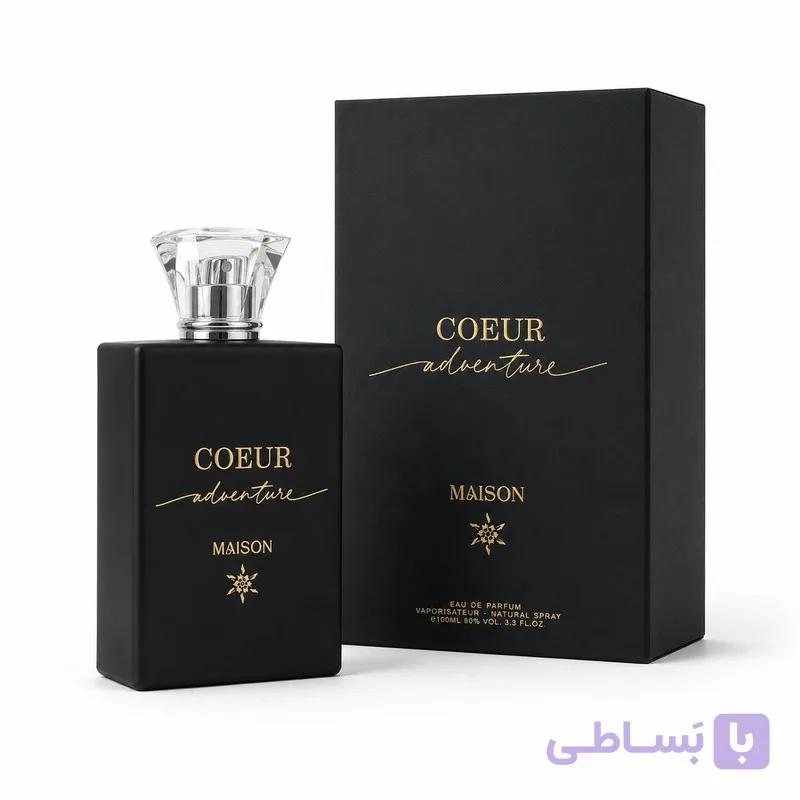 ادو پرفیوم میسون مدل Coeur حجم 100 میلی‌لیتر با رایحه تلخ