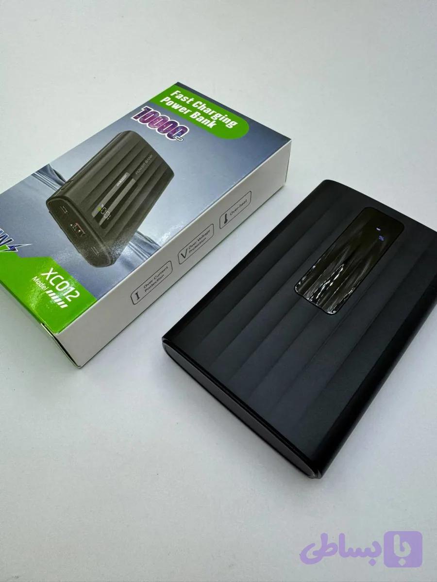 پاوربانک 10هزار مدل XC012 فست شارژ با توان 22.5 وات اصل — تصویر 1