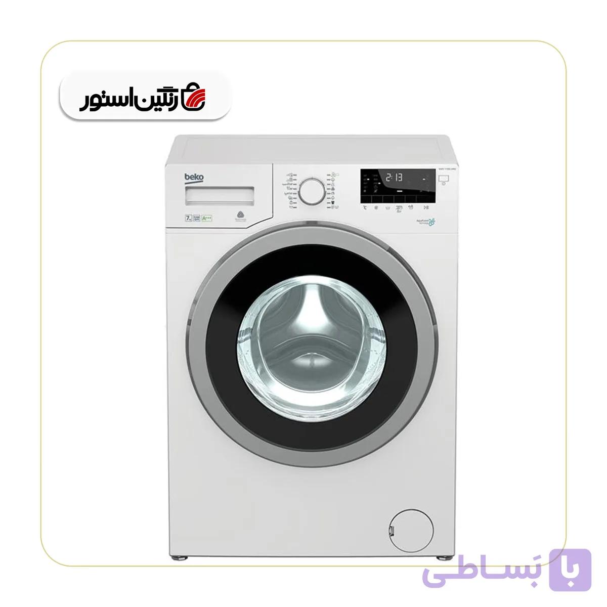 ماشین لباسشویی 7کیلوگرمی بکو مدل WMY 71283CW سفید (ویترینی)