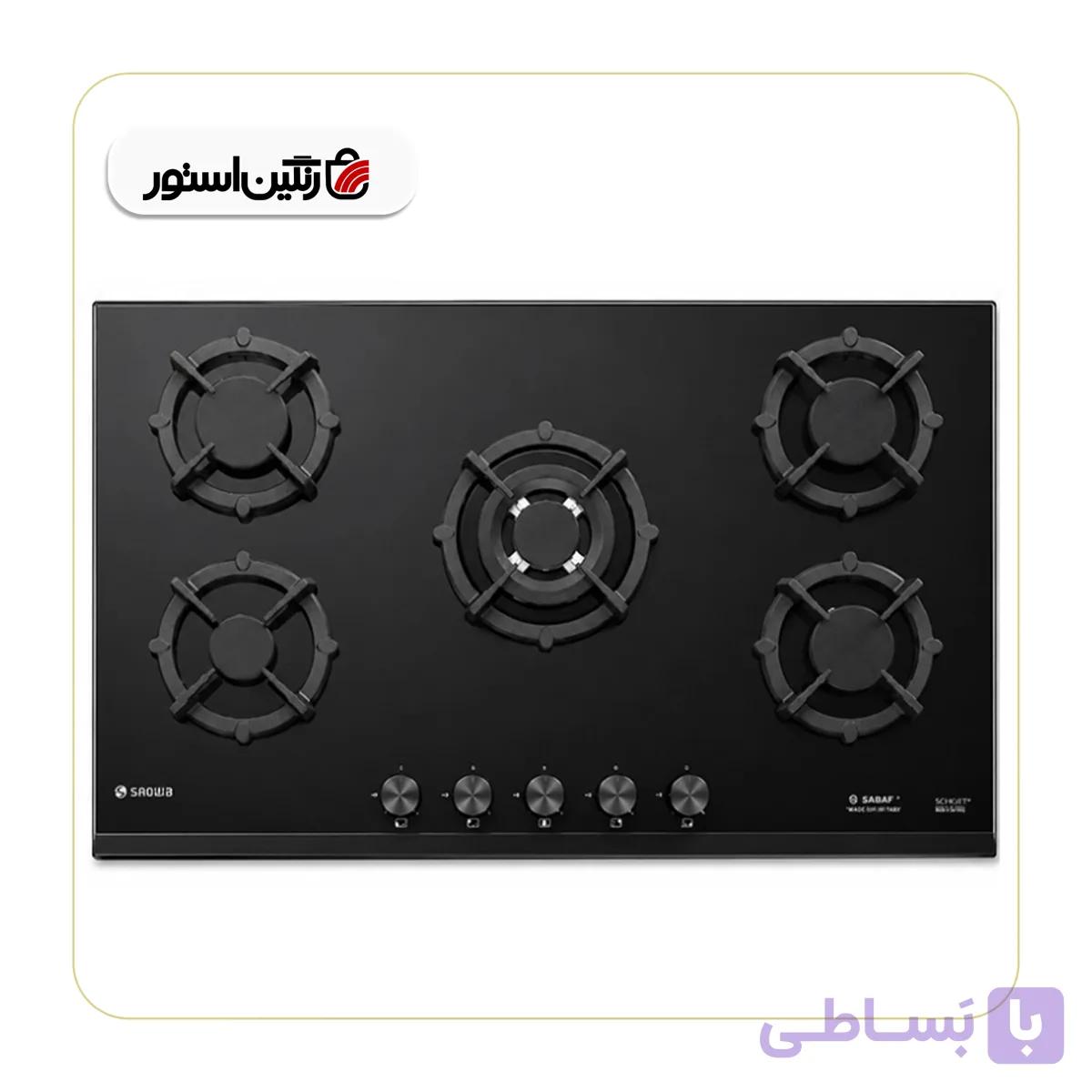 اجاق گاز صفحه ای اسنوا مدل SGH5-90203G مشکی