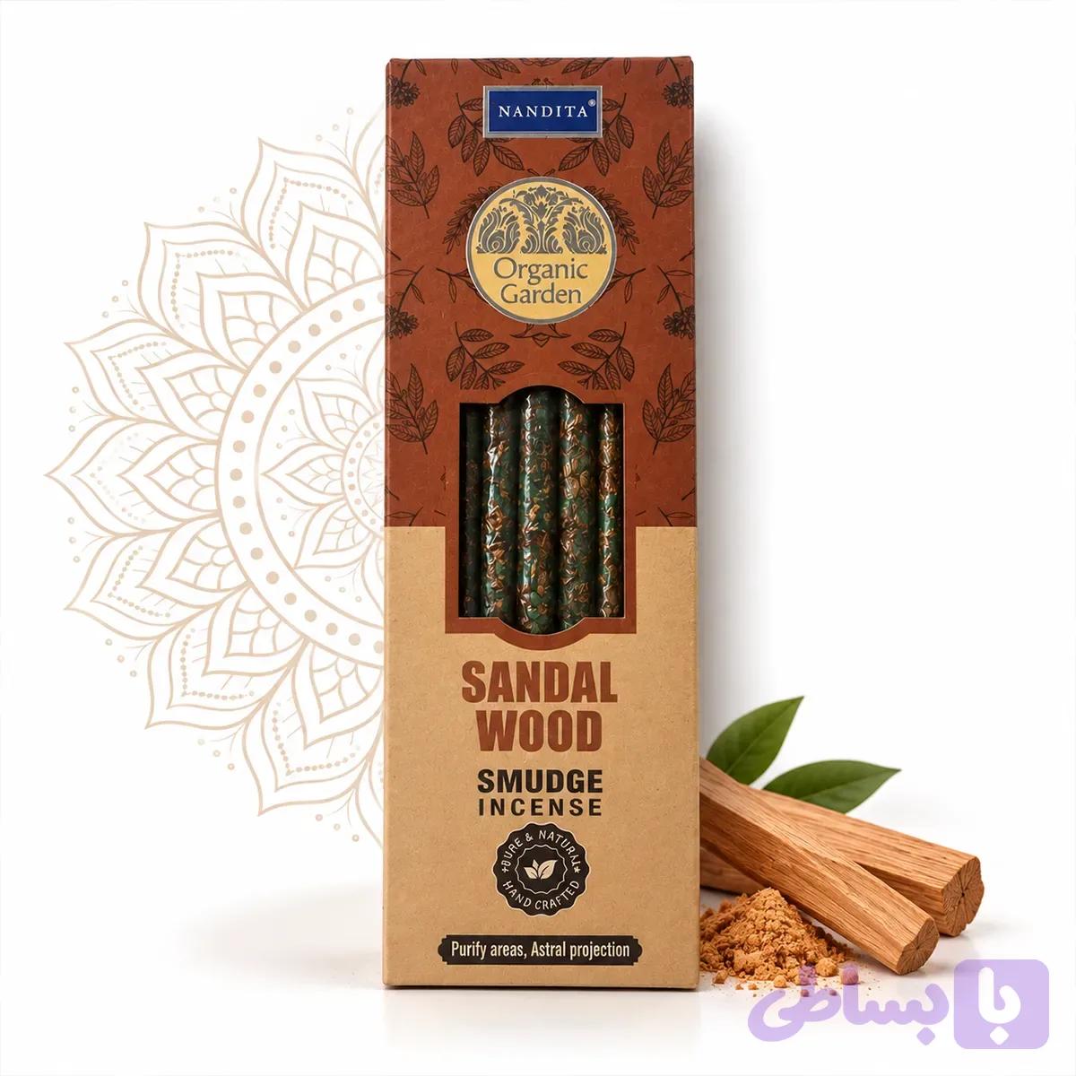 عود دست‌ساز پالو سانتو ناندیتا مدل Organic Garden — تصویر 1