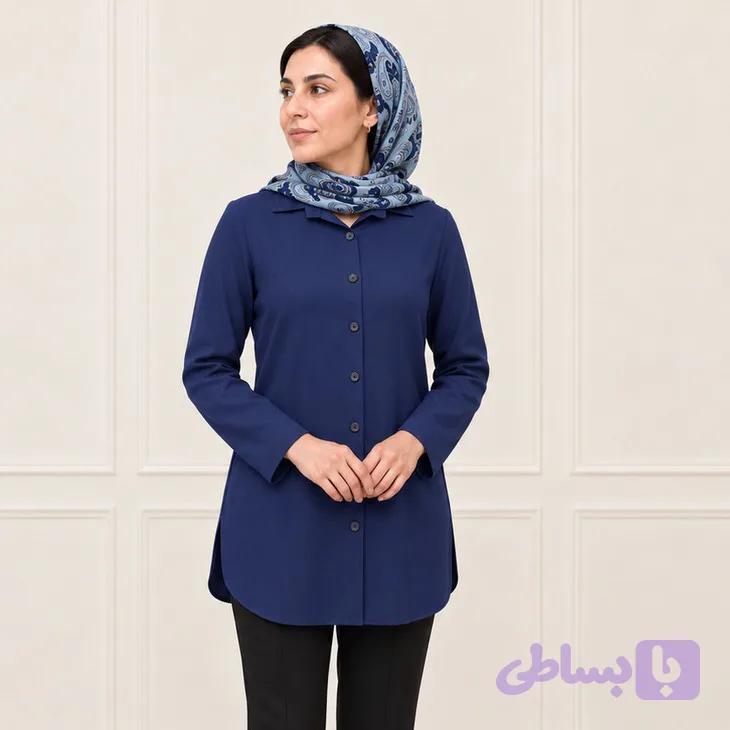 شومیز-سورمه ای