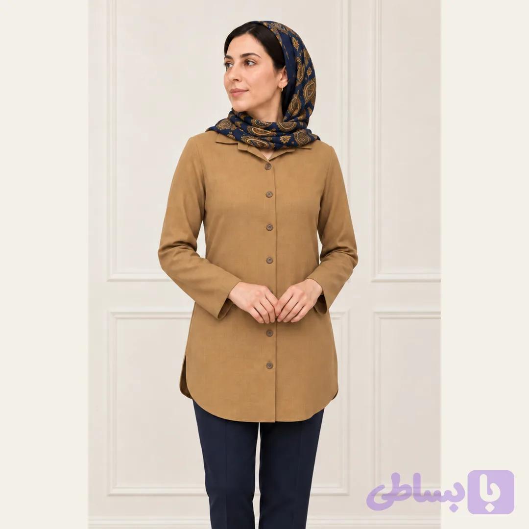 شومیز-خردلی