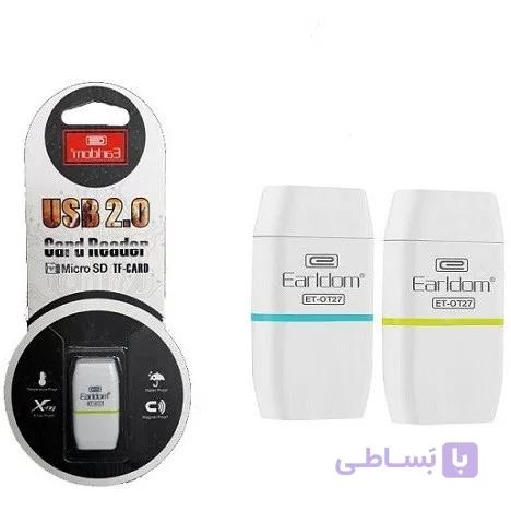رم ریدر USB 2.0 ارلدام Earldom OT27 | کارت خوان Micro SD