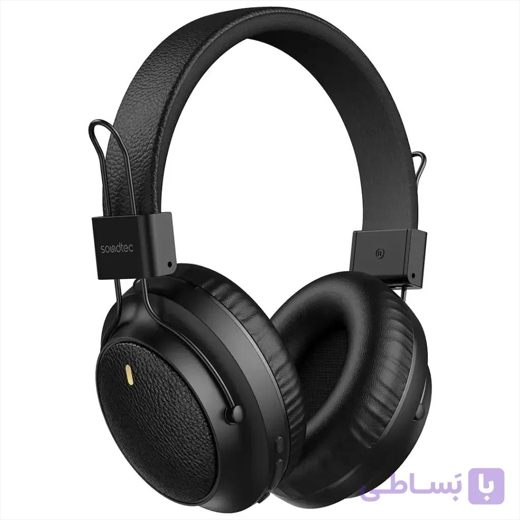 هدفون بی‌سیم استریو پرودو با روکش چرمی — تصویر 1