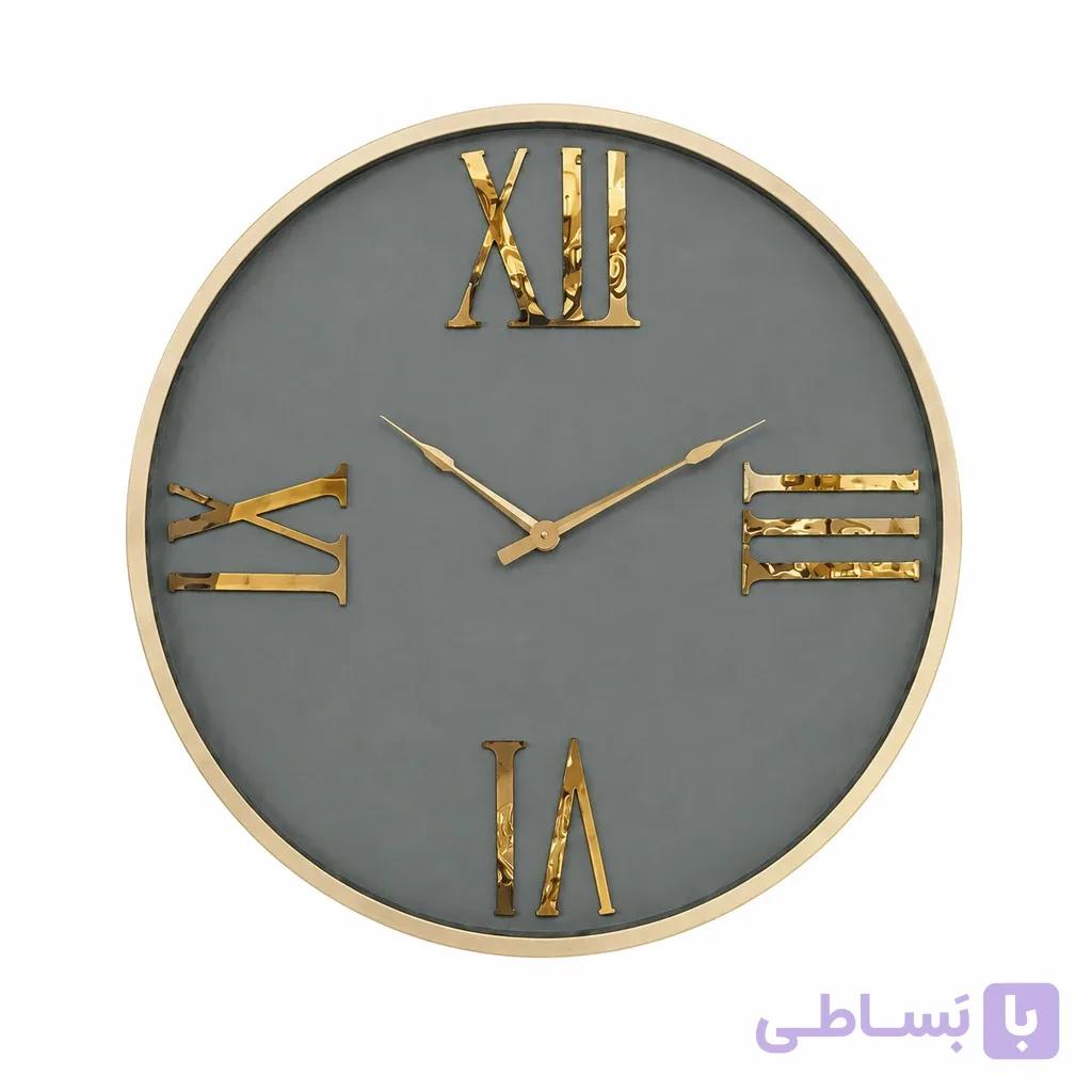 ساعت دیواری HOGER کد 240 کرم سبز