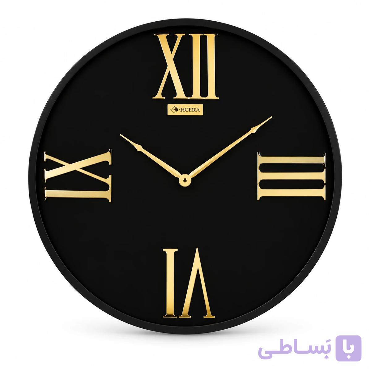 ساعت دیواری HOGER کد 240 مشکی