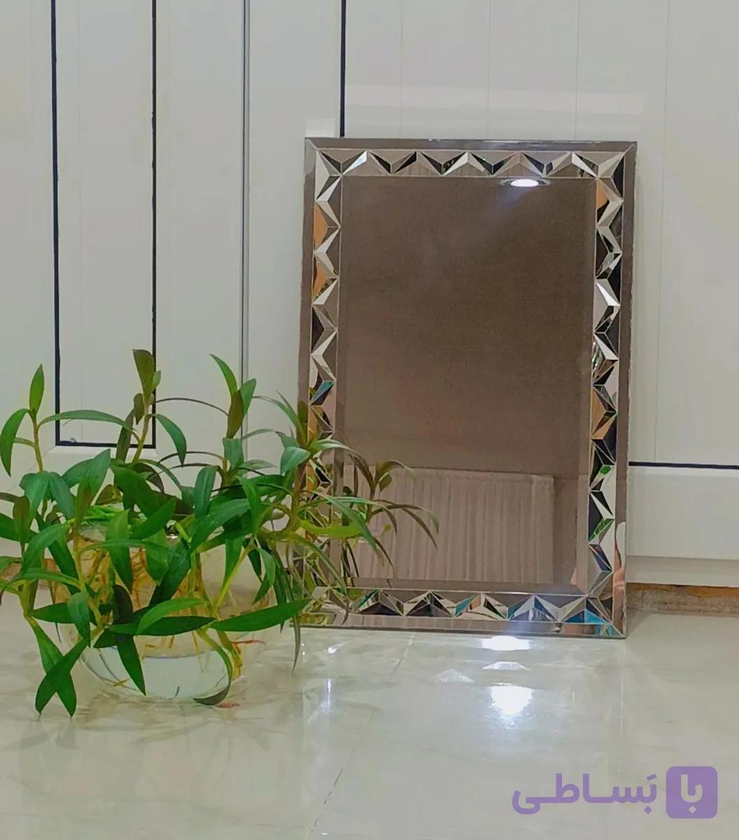 آینه دیواری در ابعاد ۴۵×۶۰ مدل سنتی