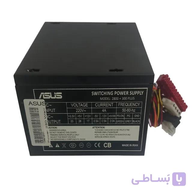 منبع تغذیه کامپیوتر مدل 300pus+2800 — تصویر 1