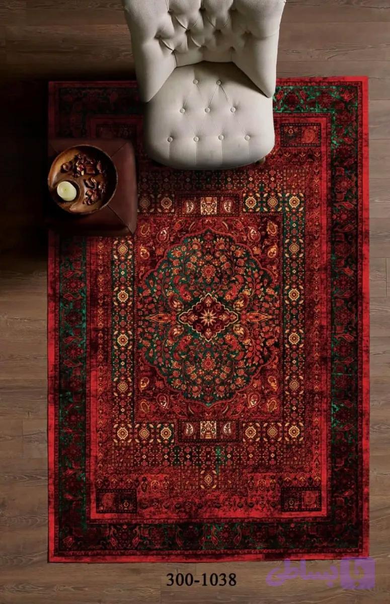 قالیچه طرح سنتی کد 1038-300