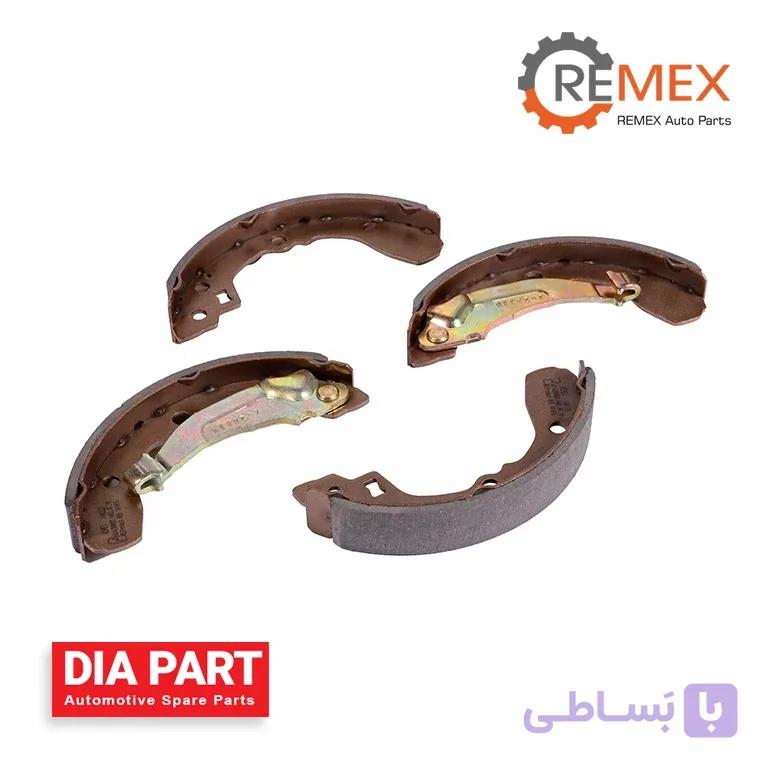 لنت ترمز عقب کفشکی با اهرم تیبا و ریو رمکس