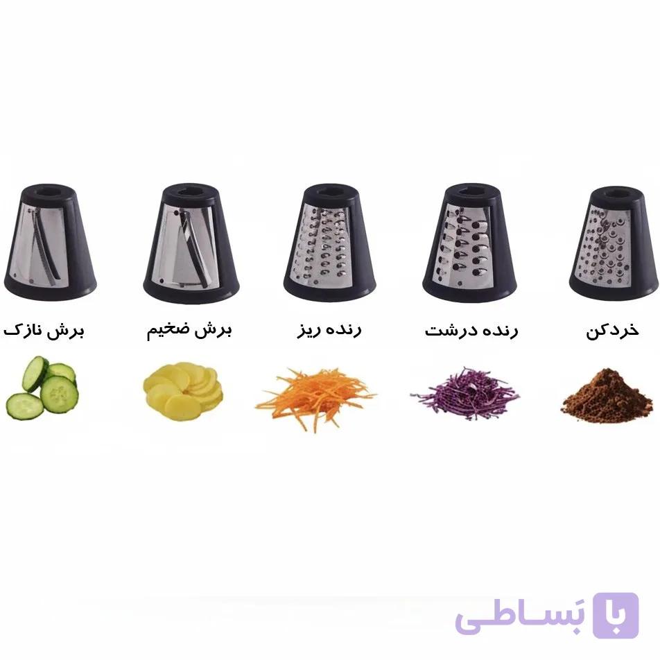 سالادساز و رنده برقی تفال مدل MB7535 | خرید نقدی و اقساطی با ترب و اسنپ