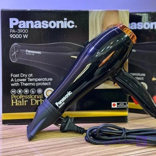 سشوار حرفه‌ای پاناسونیک مدل PA-3900 طرح ۹۰۰۰ وات | موتور سنگین، باد سرد و متمرکزکننده