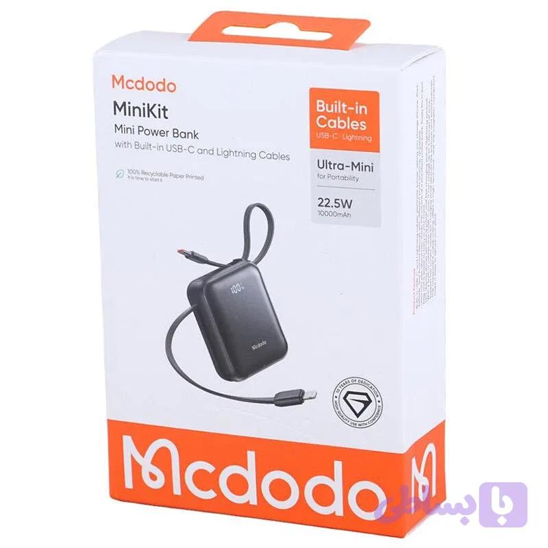پاور بانک فست شارژ مک دودو Minikit MC-862 PD 22.5W ظرفیت 10000 میلی آمپر ساعت