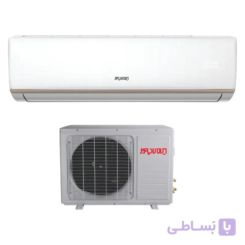 کولر گازی اسپلیت دیواری 12000 دور ثابت ایران رادیاتور مدل IAC-12CH-A/XA