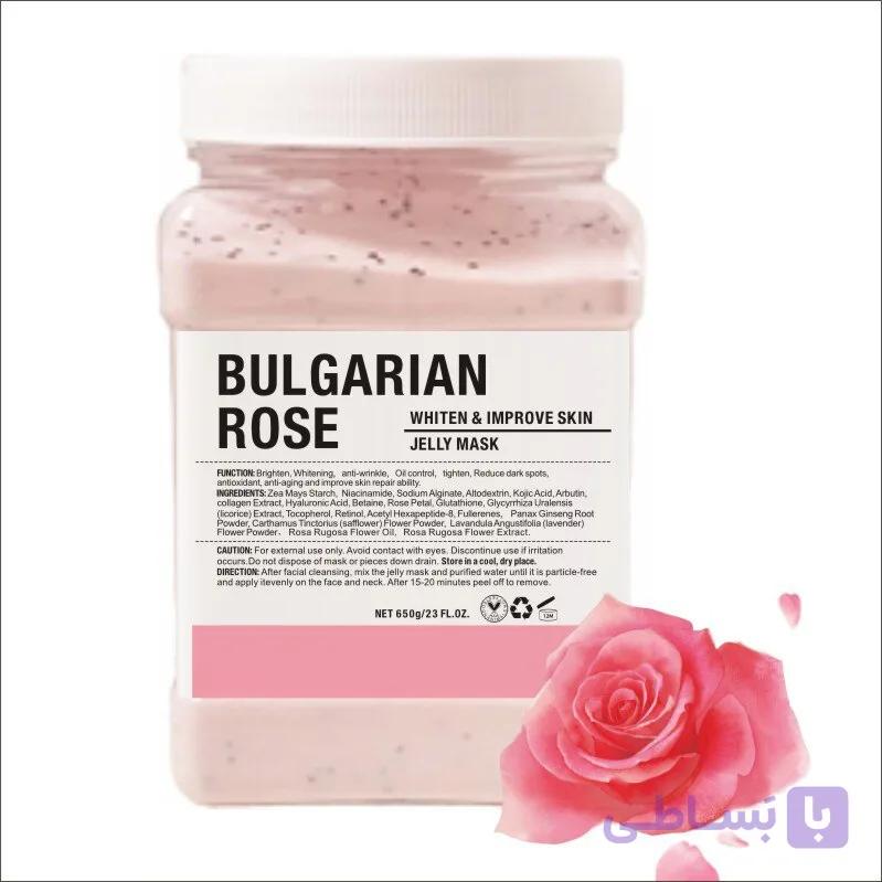 ماسک صورت هیدروژلی گل رز 650 گرمی Bulgarian Rose — تصویر 1