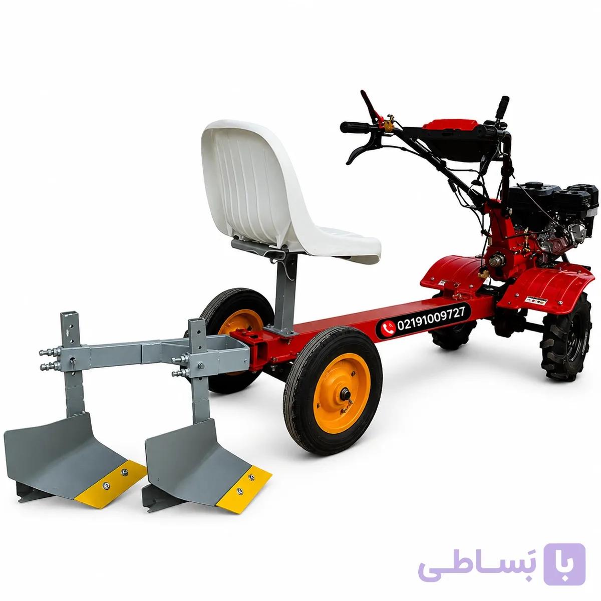 صندلی تیلر کولتیواتور مالبند دار – قابل نصب رو ی همه مدل ها — تصویر 1