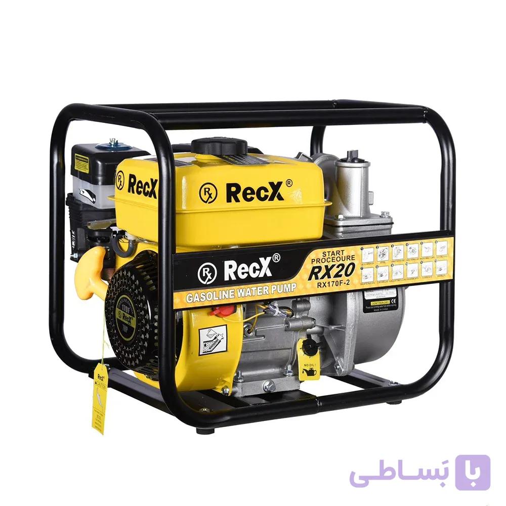 موتور پمپ آب بنزینی 2 اینچ رکس مدل RX20 — تصویر 1