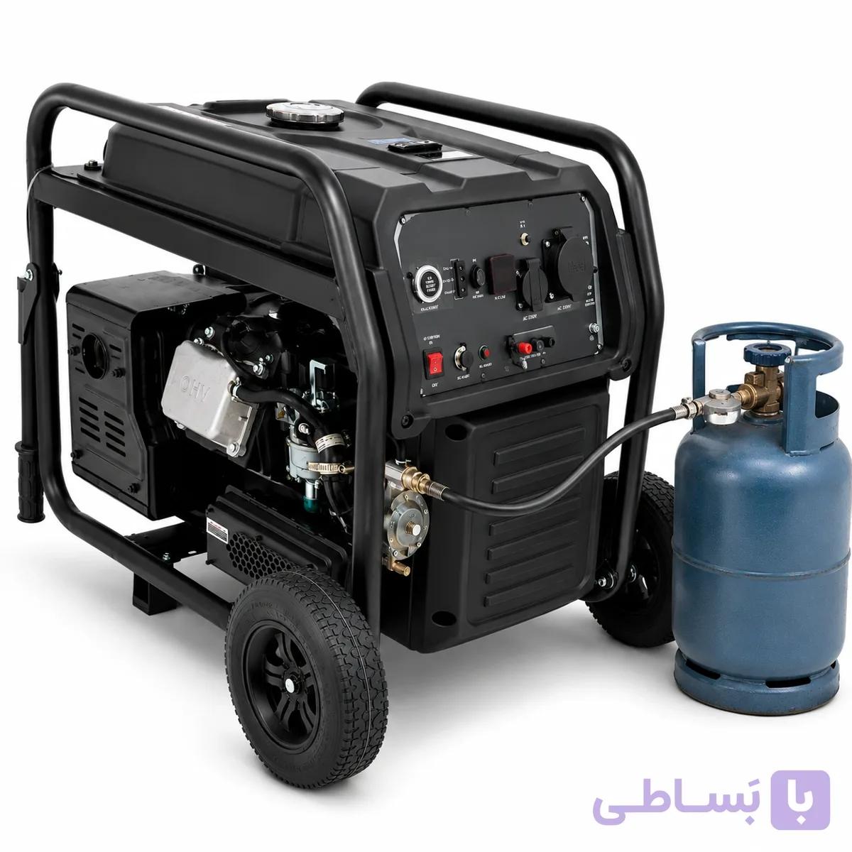 موتور برق 11 کیلووات اینورتر سه گانه سوز بنزین / LPG / CNG ایزی پاور سفارش اروپا مدل EP18500GI — تصویر 1