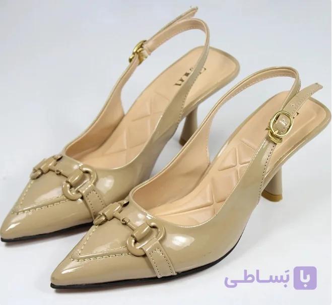 کفش مجلسی ورنی پاشنه دار زارا