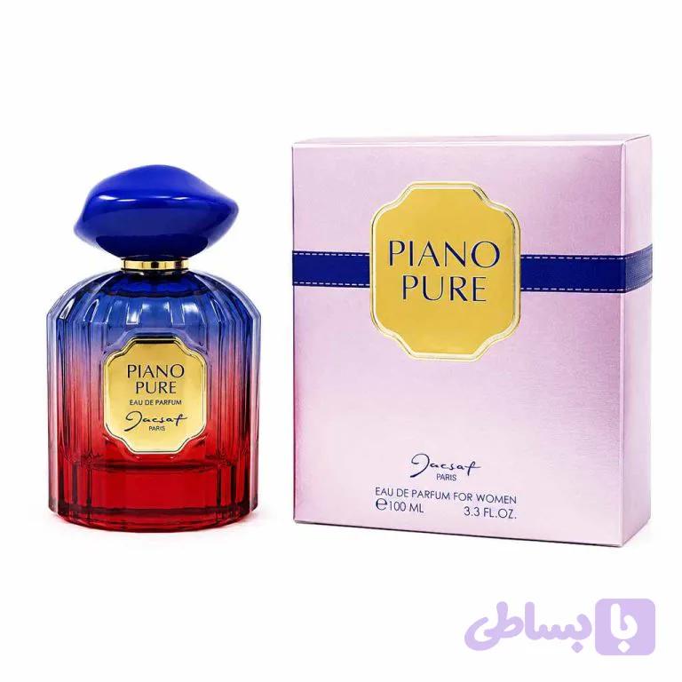 ادکلن زنانه پیانو پیور اصل Piano Pure ژک ساف 100 میل — تصویر 1