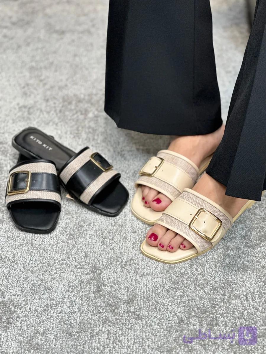 صندل زنانه تخت مدل سیرا