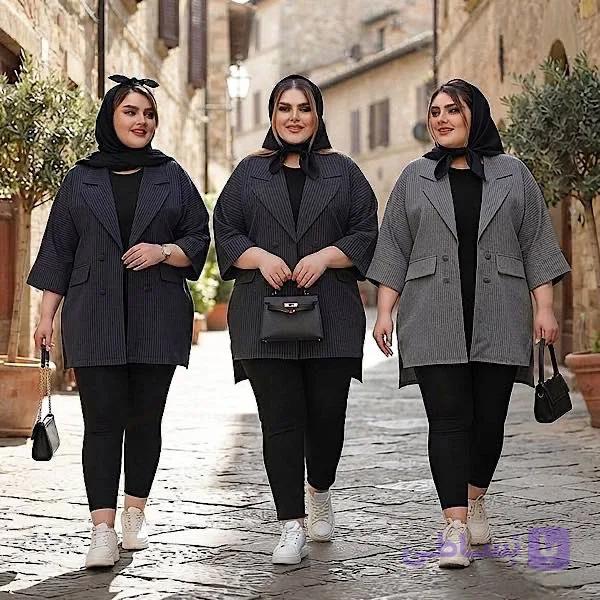 مانتو کتی طرح دیپلمات مدل بانو — تصویر 1