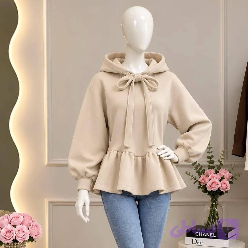 هودی دخترانه کلاه‌دار