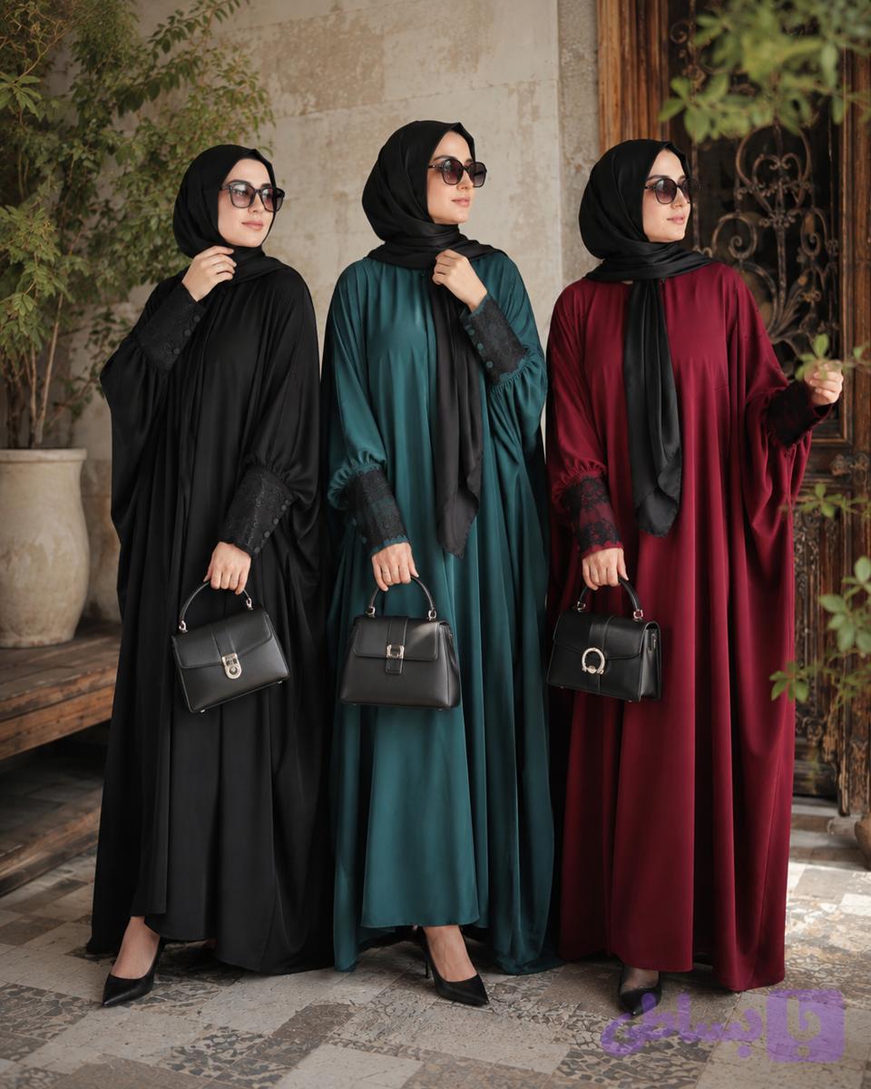 عبای گلامور مدل ستیا ساده و عبایی و گشاد جایگزین چادر
