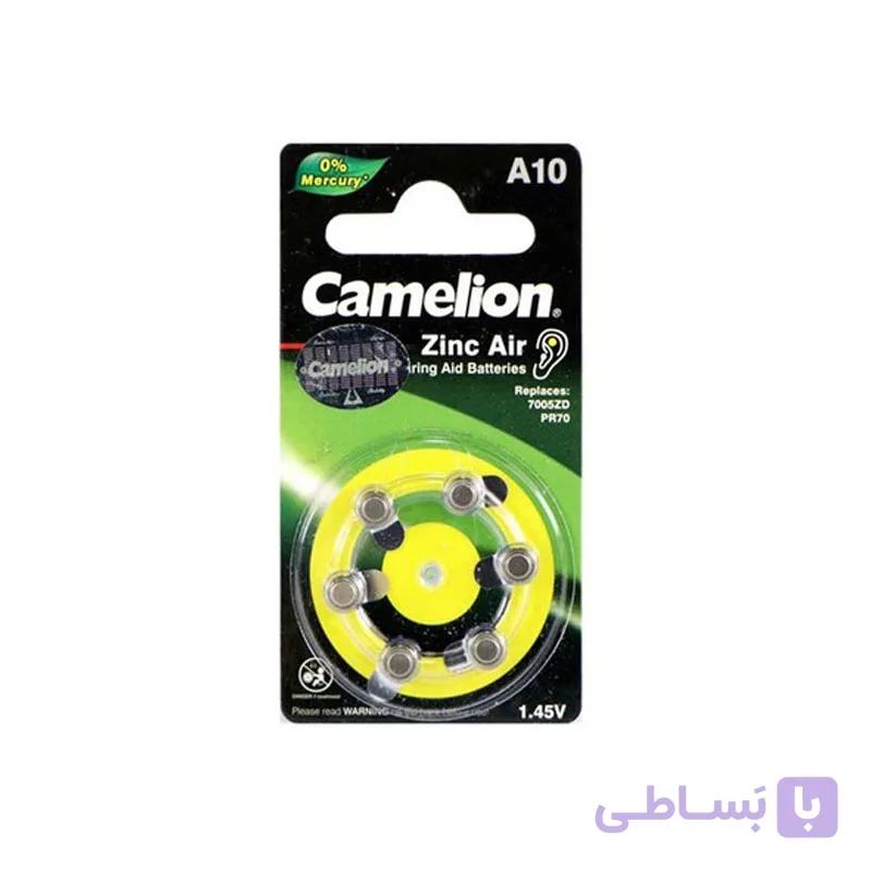باتری سمعک کملیون مدل A10 بسته 6 عددی