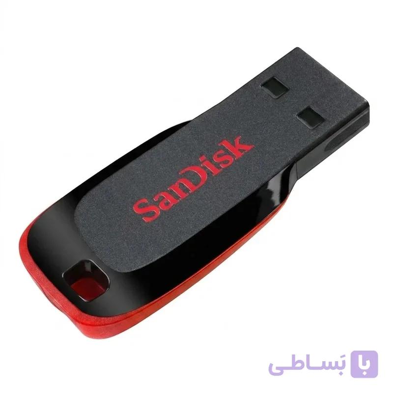 فلش مموری سن دیسک مدل Cruzer Blade CZ50 ظرفیت 2 گیگابایت با رابط USB 2.0