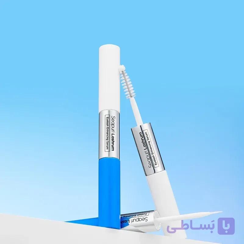 سرم تقویت مژه سیپوری لشروم Seapuri Lashrum | اصل 10 گرم — تصویر 1