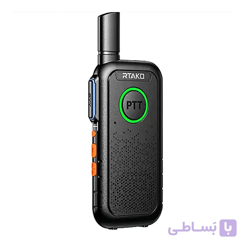 بیسیم واکی تاکی آ رتاکو شارژی Rtako M1S Handheld Ultra-Thin Walkie Talkie — تصویر 1