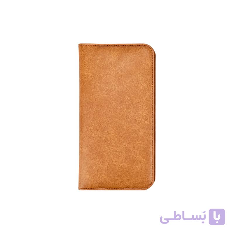 پاوربانک و کیف چرمی Zhuse ZS-PB-025 شارژ وایرلس 6000mAh ژوس — تصویر 1