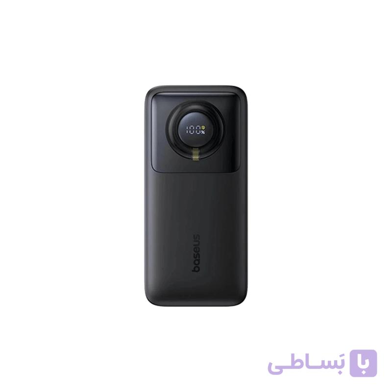 پاوربانک 65 وات 20000 بیسوس Baseus Nomos PPLSC01-20  با کابل تایپ C متصل — تصویر 1