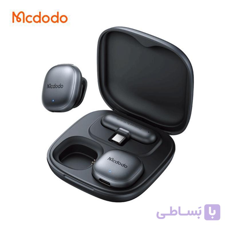 میکروفون بی سیم مک دودو MP-5451 یقه ای AI برای آیفون و اندروید — تصویر 1