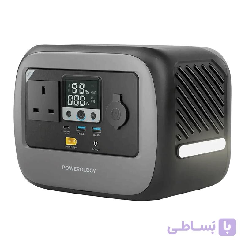 ژنراتور قابل حمل 300 وات پاورولوژی پتر Powerology Pater I Portable Power Station 300W — تصویر 1